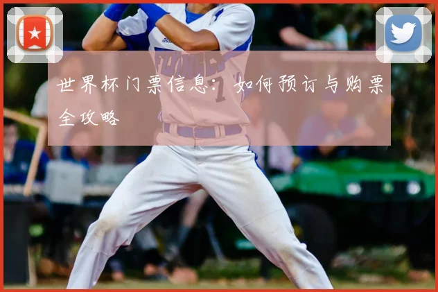 世界杯门票信息:如何预订与购票全攻略